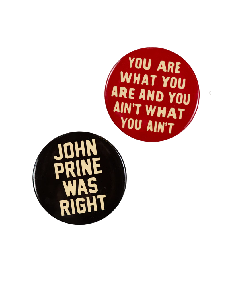 John Prine Button Pack